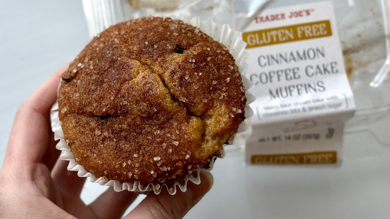 Trader Joe's Gluten Free Cinnamon Coffee Cake Muffins