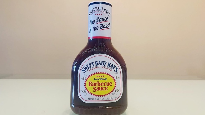 Bottle of Sweet Baby Ray's Original Barbecue Sauce