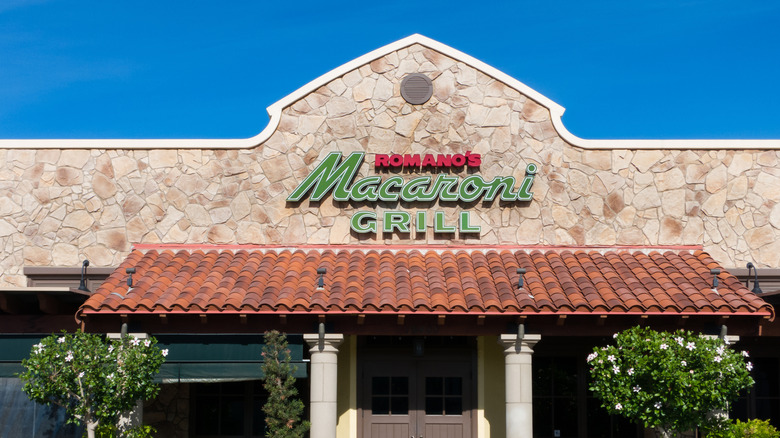 The exterior of Romano's Macaroni Grill