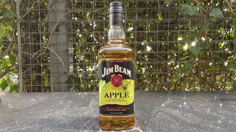 Jim Beam Apple bottle