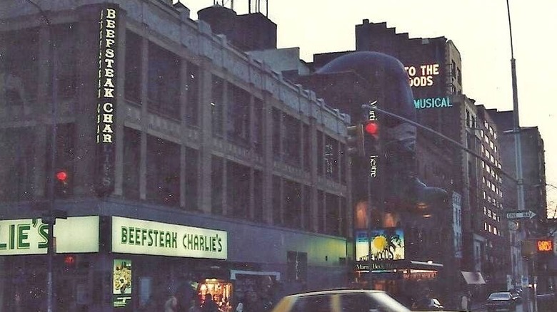 An old image of the former Beefsteak Charlie's in New York City