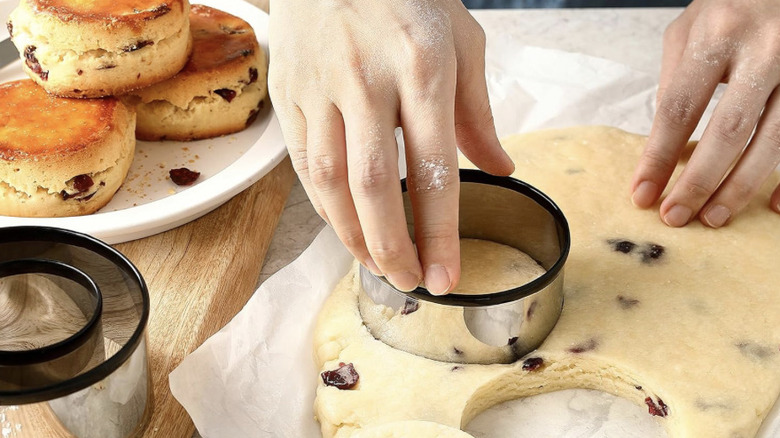 Spring Chef Biscuit Cutters with black edges