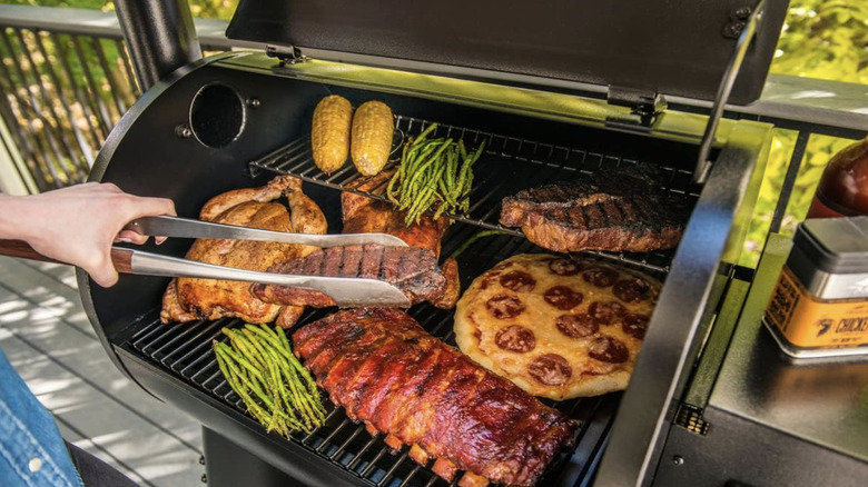Yummy backyard eats made on a Traeger Grills Pro 575