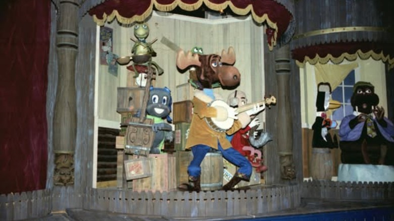 A show that was seen at Bullwinkle's Restaurant in San Jose