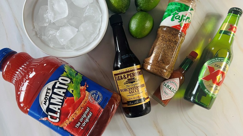 ingredients for micheladas