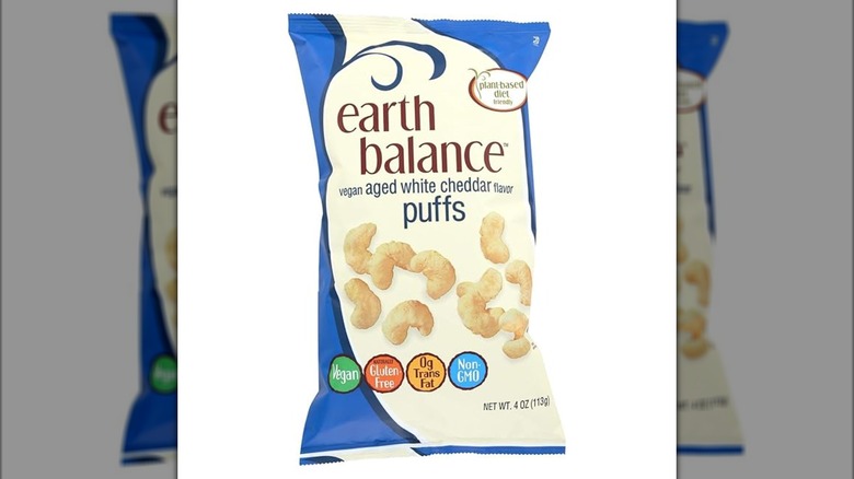 Earth Balance aged white cheddar puffs