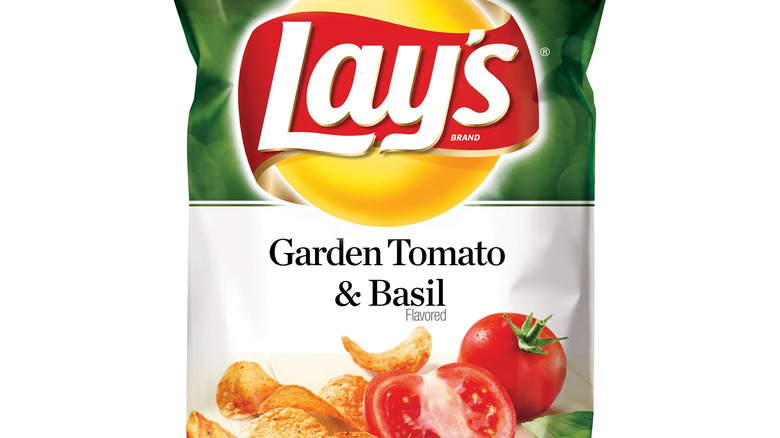 Bag of Lay's Garden Tomato and Basil