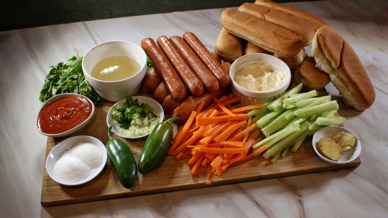 banh mi hot dog ingredients