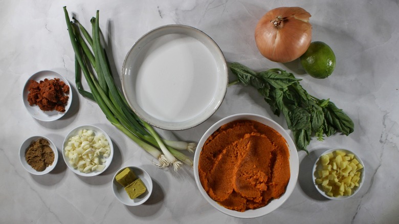 coconut pumpkin soup ingredients
