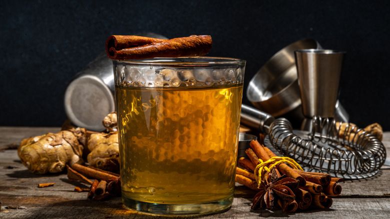 Ginger old fashioned