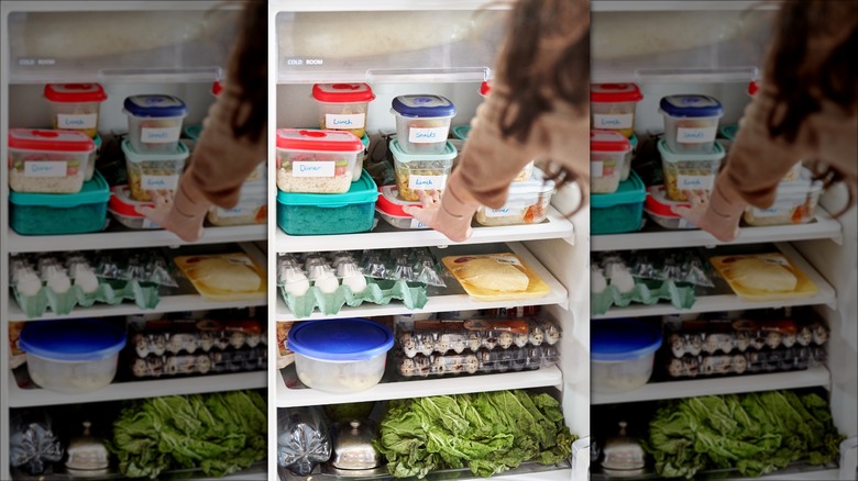 Leftovers in the fridge