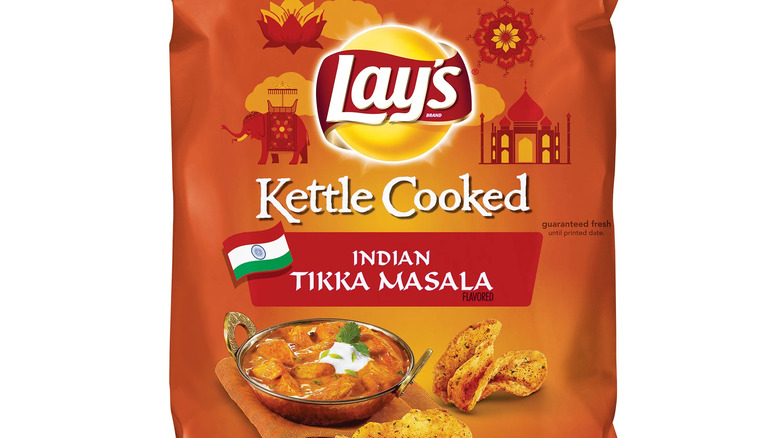 Bag of Lay's Indian Tikka Masala