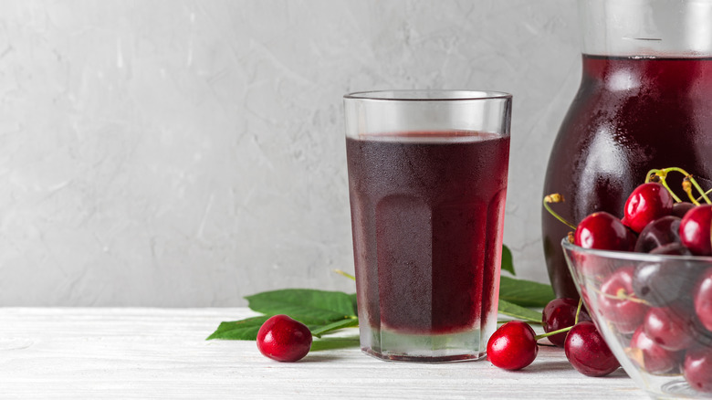 Tart cherry juice