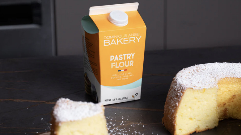 Container of Dominique Ansel flour 