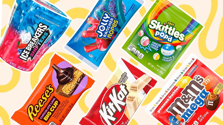 Various new candy products from 2024