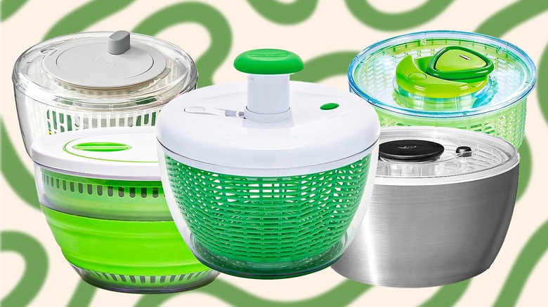 Variety of highly-rated salad spinners