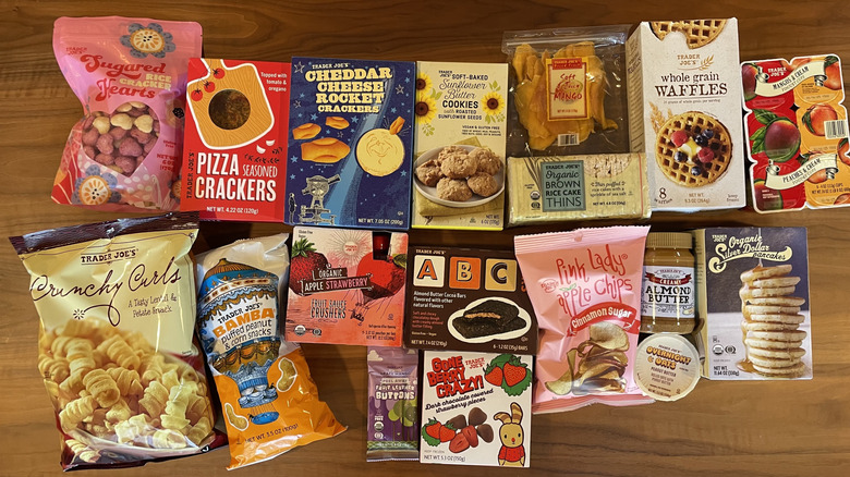 Assortment of Trader Joe's Snacks