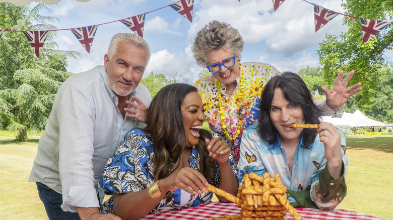 Hosts and judges of great british bake off