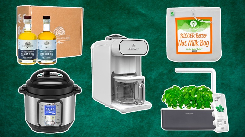 Variety of thoughtful gifts for vegan foodies