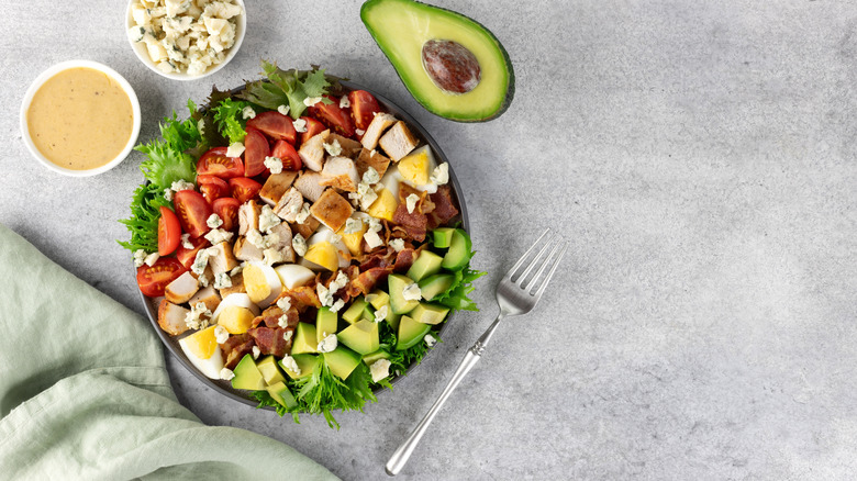 A full Cobb salad
