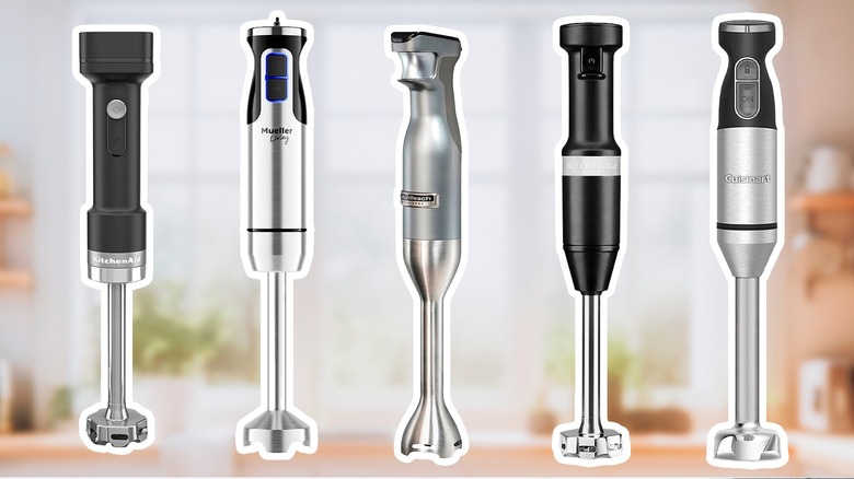 Variety of the best immersion blenders