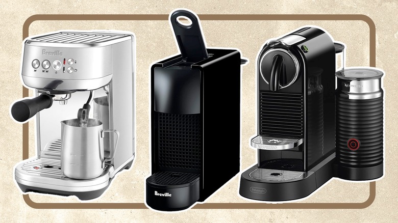 a collection of espresso makers