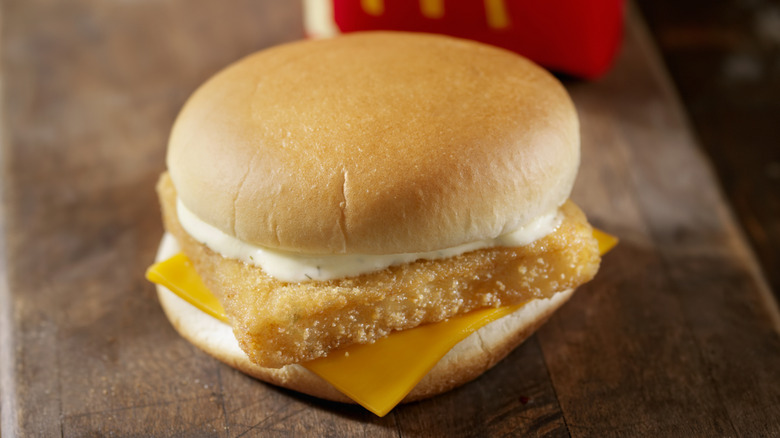 McDonald's Filet-O-Fish sandwich