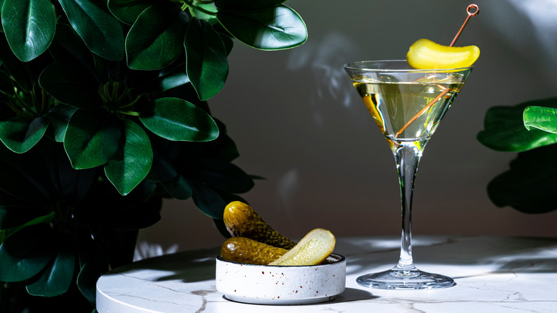 Pickle martini