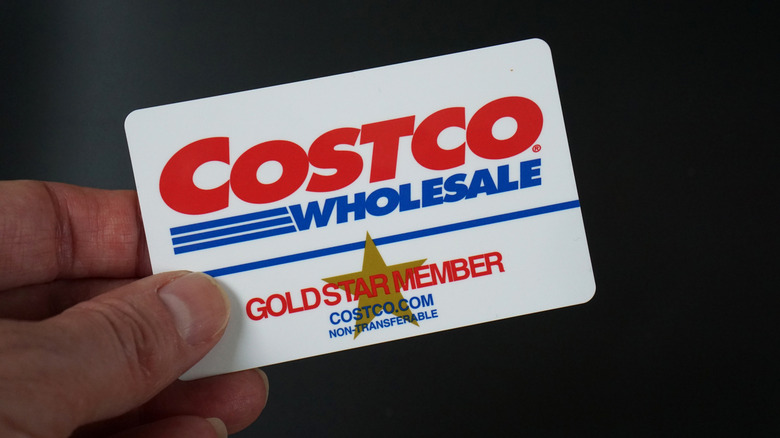 Costco Gold Star Membership card