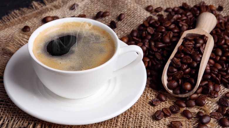 Coffee and coffee beans