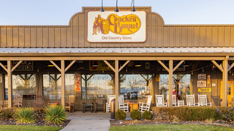 Outside Cracker Barrel country store