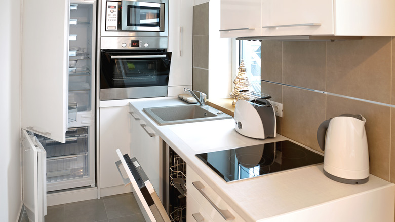 small modern kitchen