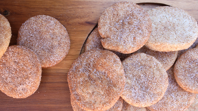 A pile of biscochito cookies