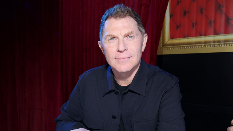 Celebrity chef Bobby Flay smiling