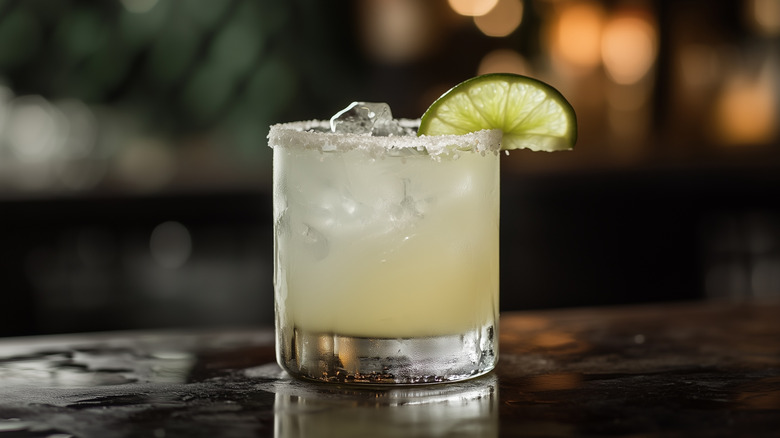 Margarita on a table