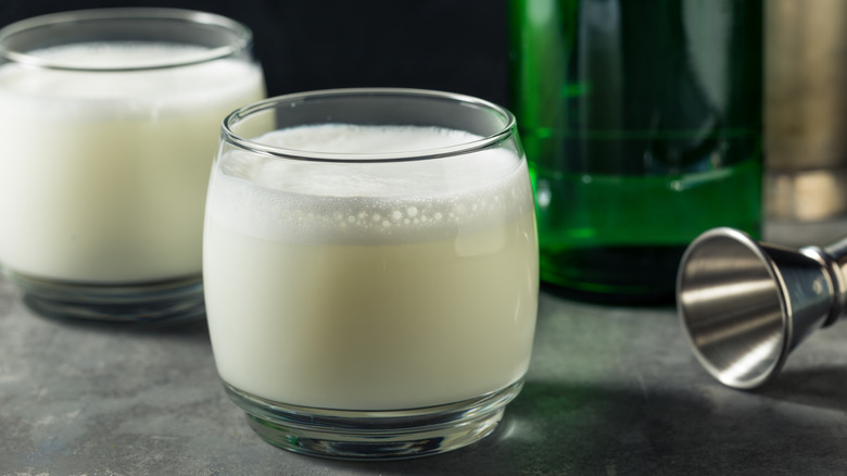 Soju yogurt drinks