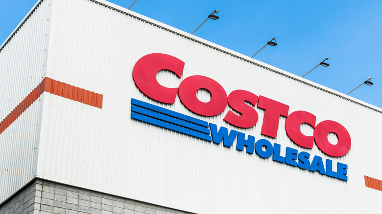 Costco storefront sign