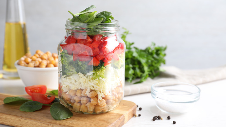 mason jar salad