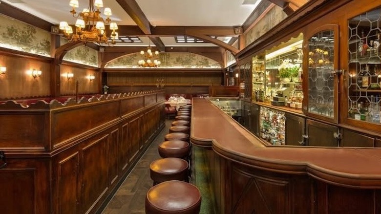 The bar at Musso & Frank in Los Angeles