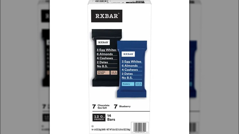 A box of RXBar protein bars