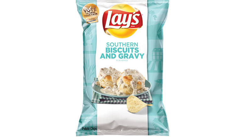 Bag of Lay's Southern Biscuits and Gravy