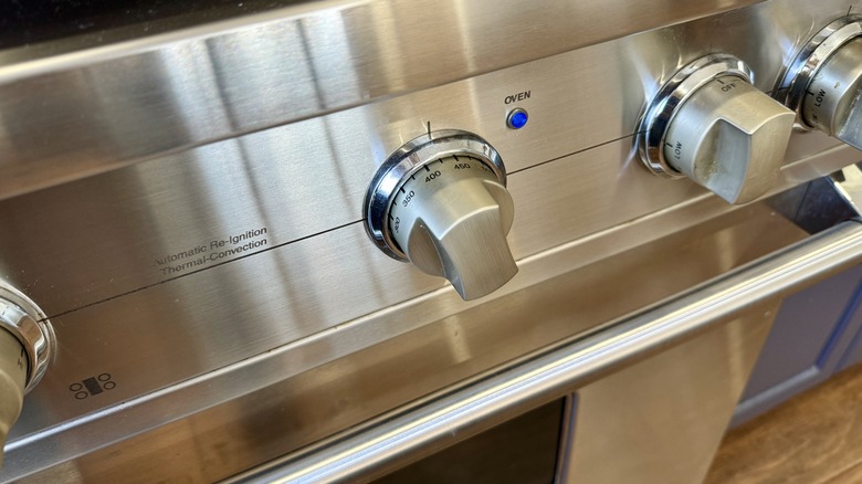 oven temperature dials