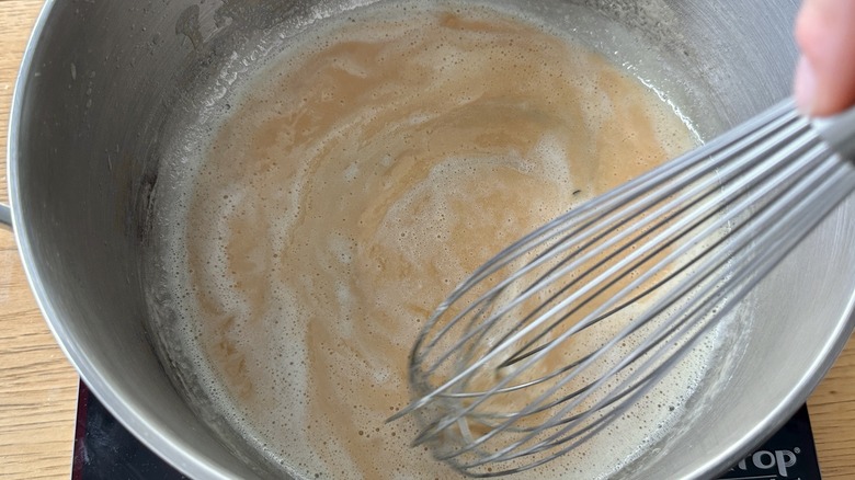 butter and flour mixture
