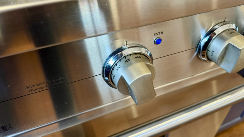 Preheated 425 F oven