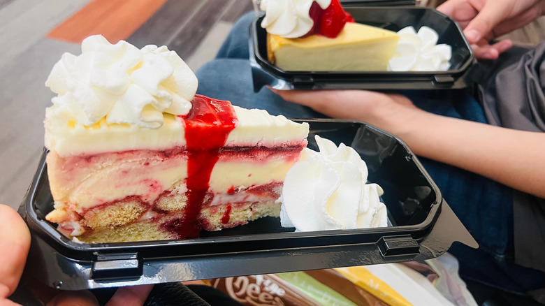 The Cheesecake Factory cheesecake slices