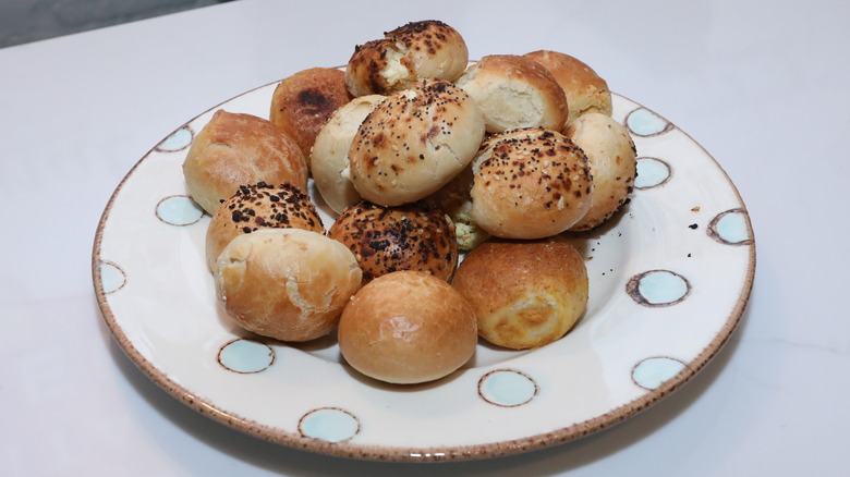 plate of Bantam Bagels