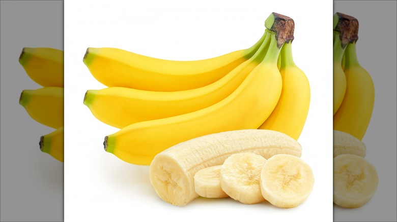 A bunch of bananas