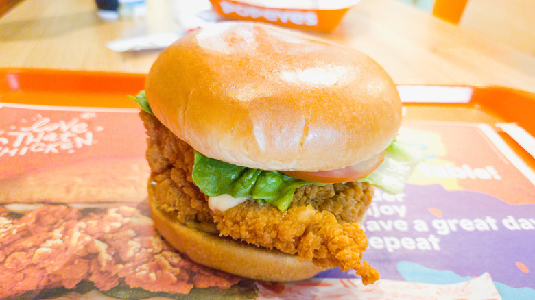 Popeyes chicken sandwich
